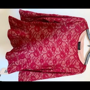 🌟NEW Red top (blouse) from Ivanka Tramp